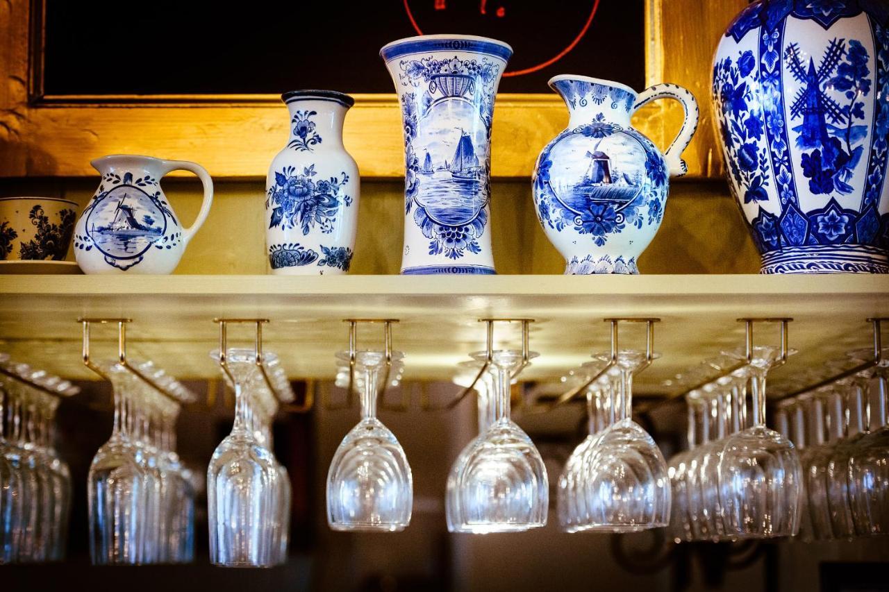 De Vliegende Vos Het Geboortehuis Van Johannes Vermeer Delft Eksteriør billede